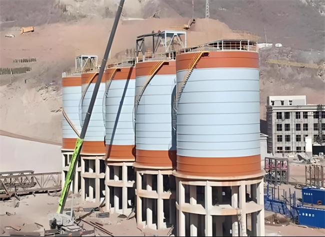 大渡口高架钢板仓